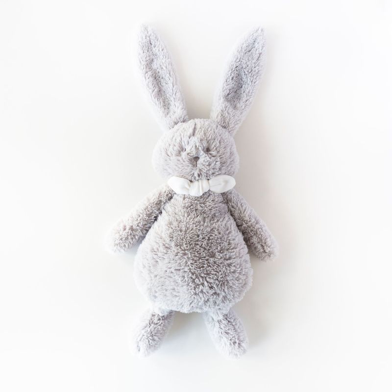  - ella lapin - peluche gris 30 cm 